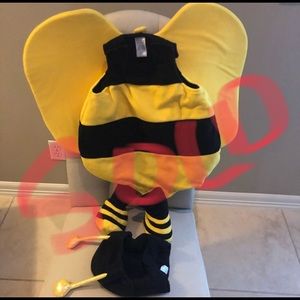Baby Bumblebee Halloween 4 piece Costume 6-12mos